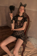 Peekaboo Lace Babydoll