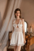 Bridal White Ruffle Babydoll